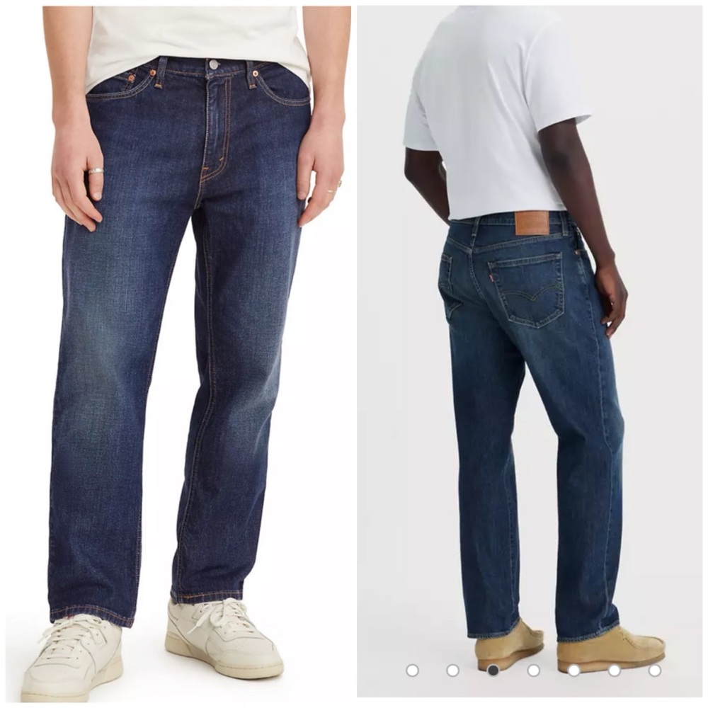 NWT! Mens Levi’s 541 athletic taper stretch Men's dark Blue Jeans
